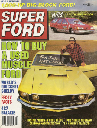 SUPER FORD 1988 APR - NASTY SPRINT, GT-E 427E, BOSS 9 BOAT, #22 FIREBALL